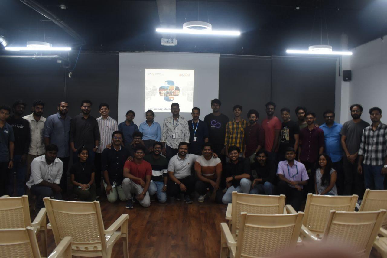 TriPy community meetup photo