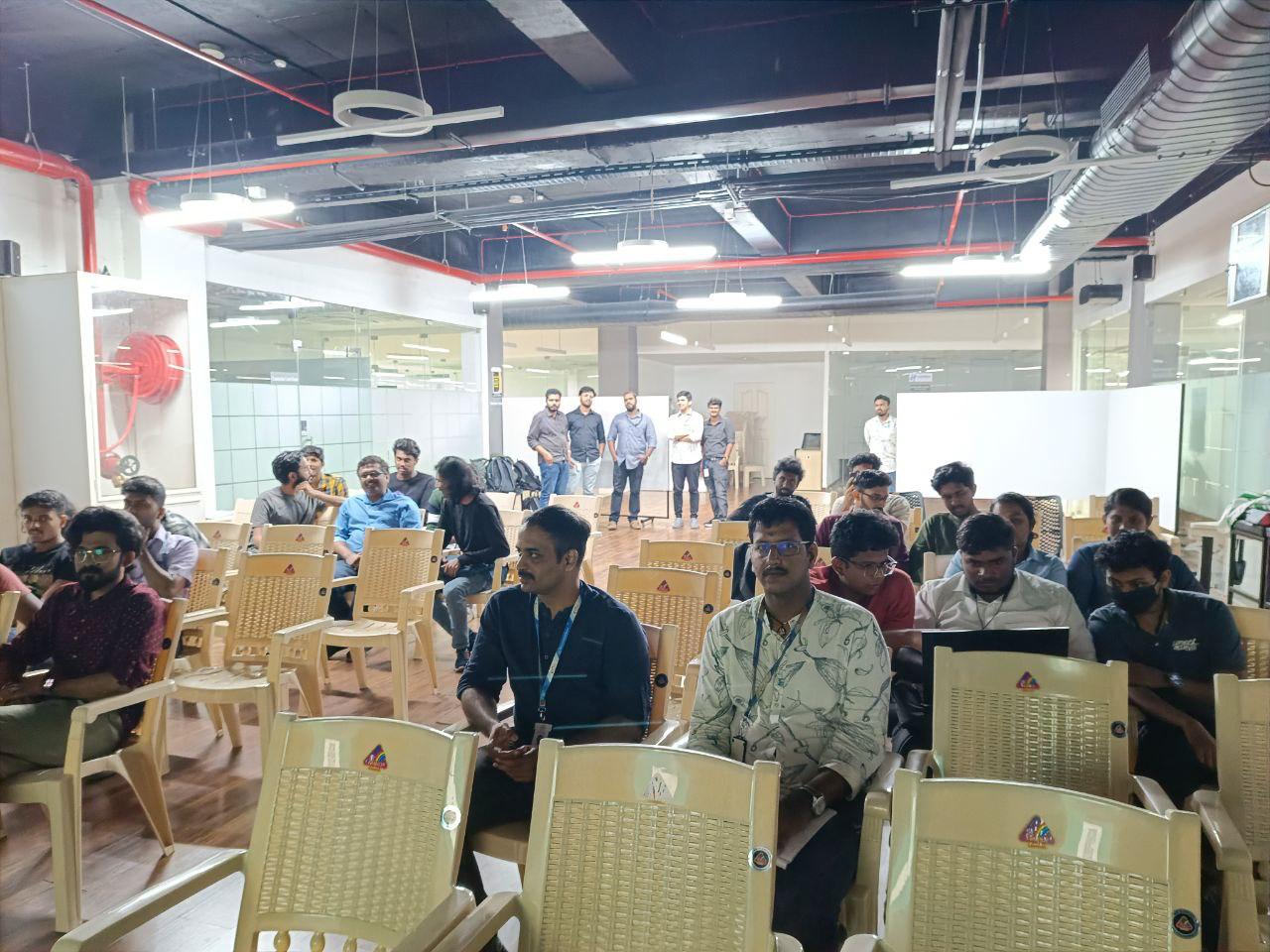 TriPy community meetup photo